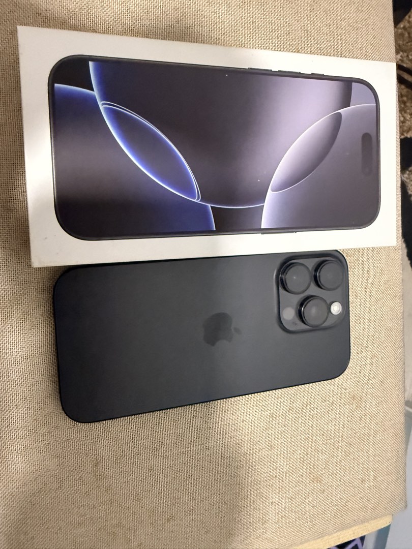 Iphone 16pro 128gb titanium black zpset, Mobile Phones & Gadgets ...