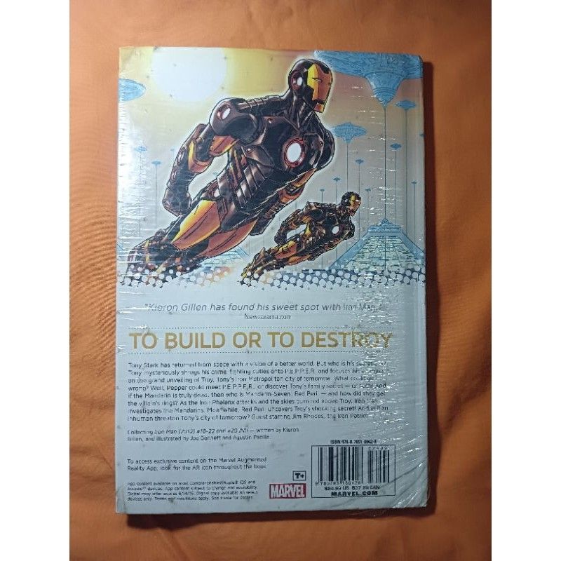 Iron Man, Vol. 4: Iron Metropolitan (Category: Comics & Manga) located in La Carlota. Submitted by brightdragon_891870 (Listing ID 1470662461, Image 2). Description: Tony Stark has returned from space with a vision of a better world. But who is his secret ally, what is his secret resource - and who would try to stop him? It's the grand unveiling of the core of Troy, Tony's Iron Metropolitan city of tomorrow! What could go wrong? Well, Pepper coul