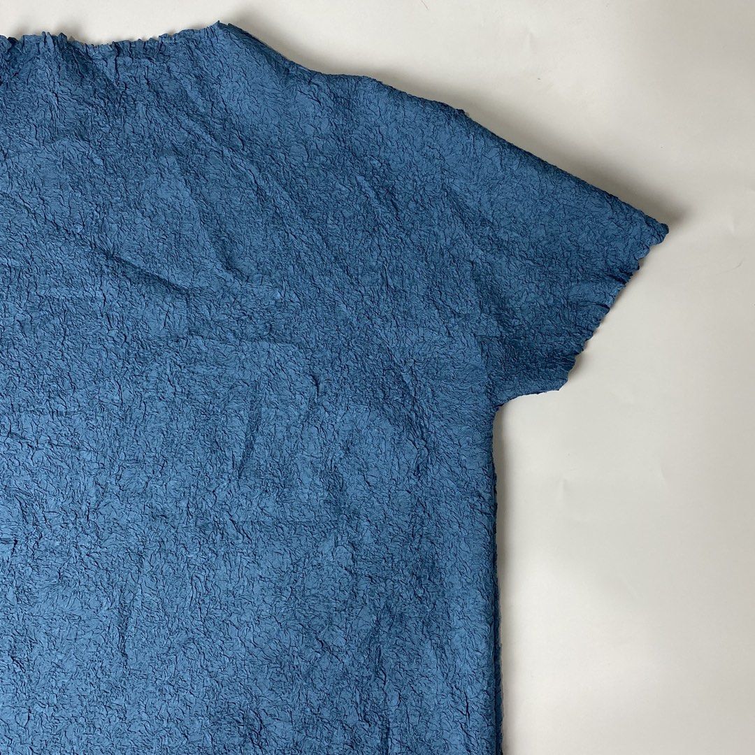 Issey Miyake Cauliflower Crushed Pleat Top (Category: Blouses) located in Bacolod City. Submitted by rewear.conceptual (Listing ID 1470692586, Image 2). Description: Issey Miyake Cauliflower Crushed Pleat Top Condition: 9.5/10 Color rate: 9.5/10 Tagged as: - Width: 16.5 Length: 21 Message seller if interested Always double check the items description before making an offer. Strictly no return/refund policy!.