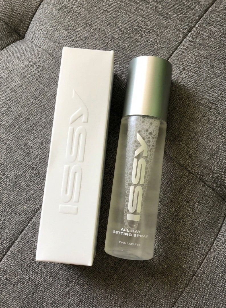Issy All-Day Setting Spray 100ml (Category: Makeup) located in Pasay City. Submitted by kate47767 (Listing ID 1470631048, Image 1). Description: .