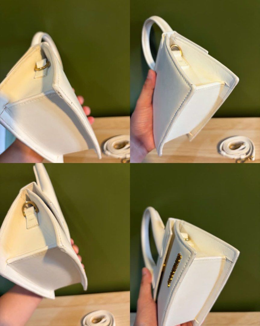 JACQUEMUS Le Chiquito Medium (Category: Luxury Bags & Wallets) located in Bacoor. Submitted by imluckycat (Listing ID 1470700915, Image 3). Description: Rank: B Inclusion(s): NA L:14.5cm H:13.5cm D:7cm Last price posted.