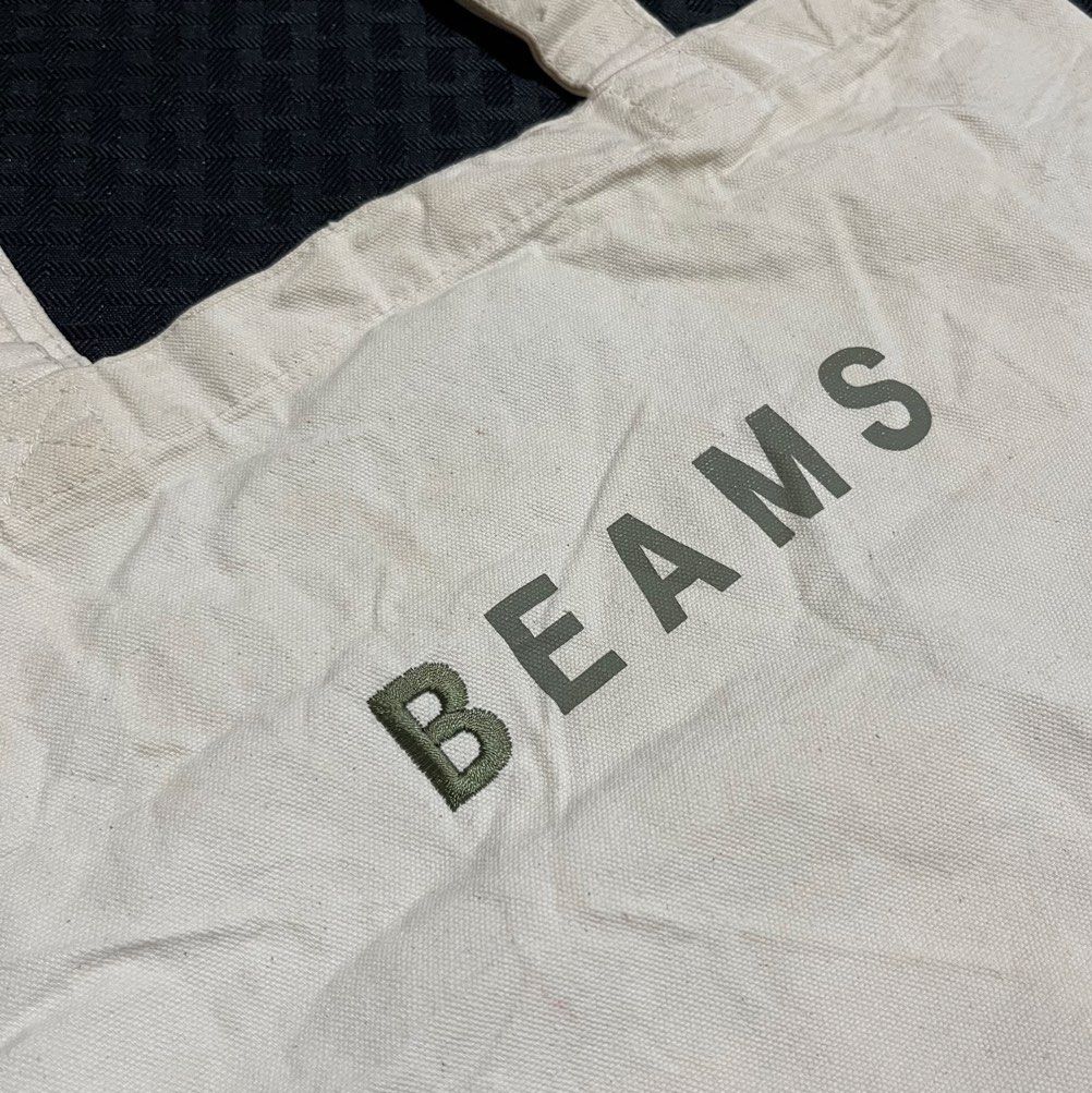 Japan BEAMS Canvas Tote Bag (Category: Tote Bags) located in Mangaldan. Submitted by janzyvi (Listing ID 1470401026, Image 3). Description: .