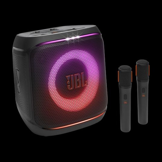 JBL Partybox Encore 2 Bluetooth Party Speaker with 2 Wireless Microphone (Category: Soundbars, Speakers & Amplifiers) located in Manila. Submitted by random_94 (Listing ID 1470613762, Image 1). Description: Specifications: Speaker Specifications Transducers 1 x 5.25" (135mm) woofer, 2 x 0.75" (20mm) dome tweeters Output Power 100W RMS (IEC60268) Power Input 100 - 240V ~ 50/60 Hz Frequency Response 40Hz - 20kHz (-6dB) Signal-to-Noise Ratio > 80dB 