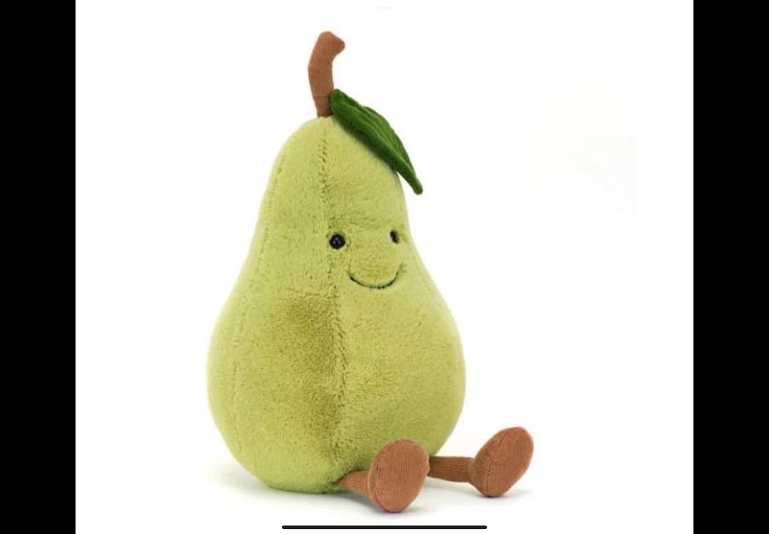 Jellycat penguin and pear, Toys & Collectibles, Toys, Plushies & Soft ...