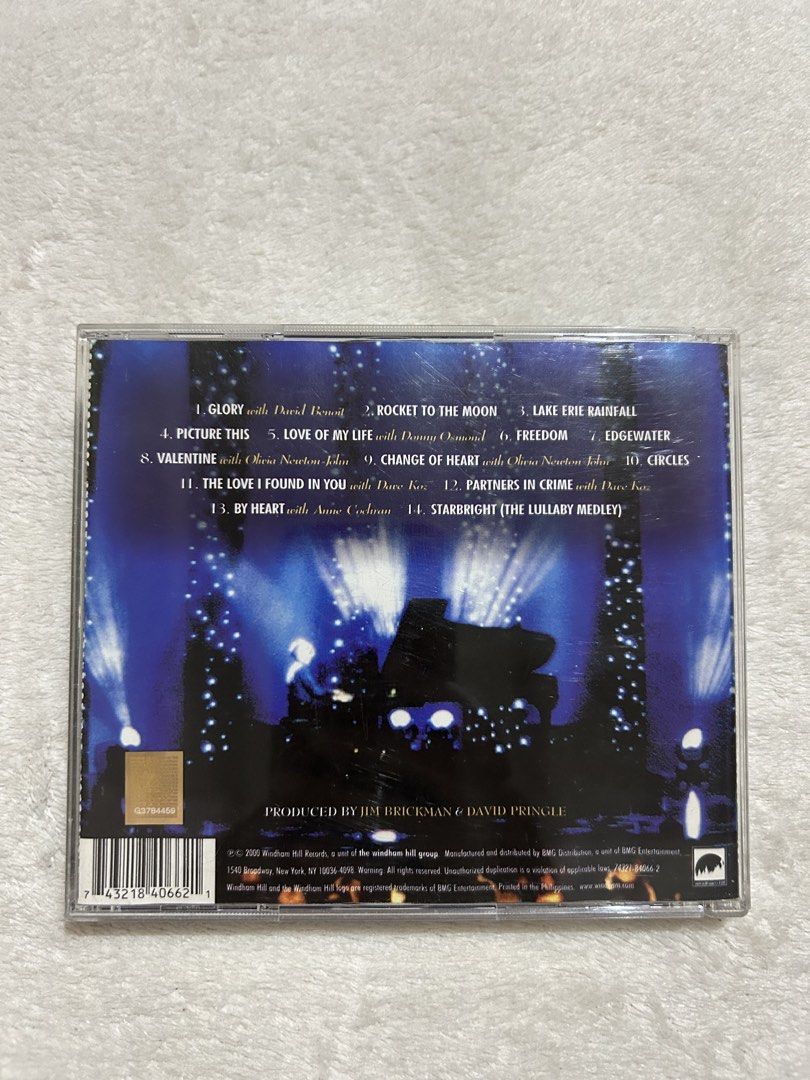 JIM BRICKMAN (Category: CDs & DVDs) located in Baguio. Submitted by previouslymine.10 (Listing ID 1470668580, Image 2). Description: MOP via gcash Location: Baguio City.