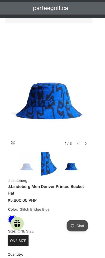 j.lindeberg men denver printed bucket hat (Category: Caps & Hats) located in Manila. Submitted by Caps4everyone (Listing ID 1470680188, Image 1). Description: For sale only J.lindeberg bucket hat Price: 2,500 (Srp: 5,600) Location: caloocan Shipping: lbc and lalamove Pm for sure buyer only .