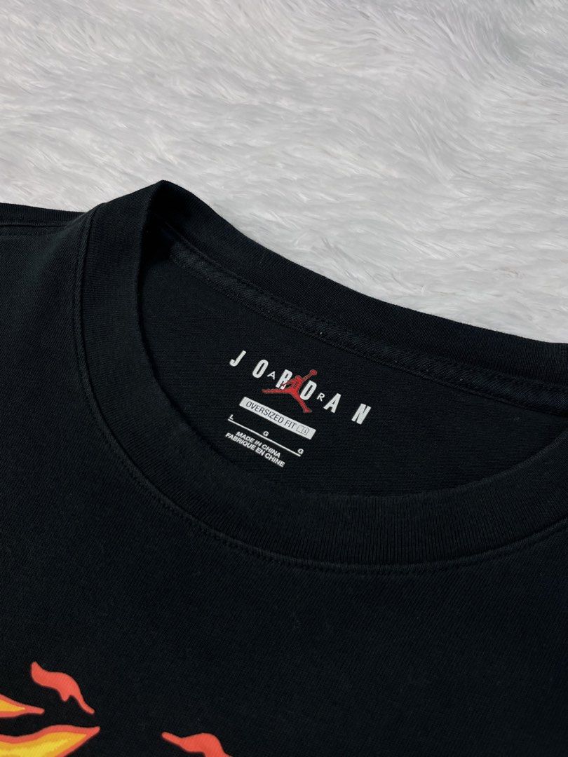 JORDAN (Category: Tshirts & Polo Shirts ) located in Manila. Submitted by bagayanagi11491 (Listing ID 1470583285, Image 3). Description: Excellent Condition Size: L-XL Dimes: 23x28 Issue: None Solid as new.
