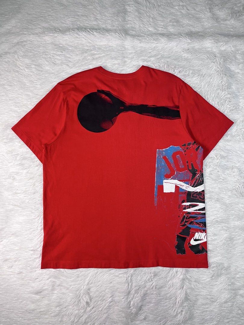 JORDAN (Category: Tshirts & Polo Shirts ) located in Manila. Submitted by bagayanagi11491 (Listing ID 1470583726, Image 2). Description: EXCELLENT CONDITION Size: L-XL Dimes: 22x29 Issue: None As new.