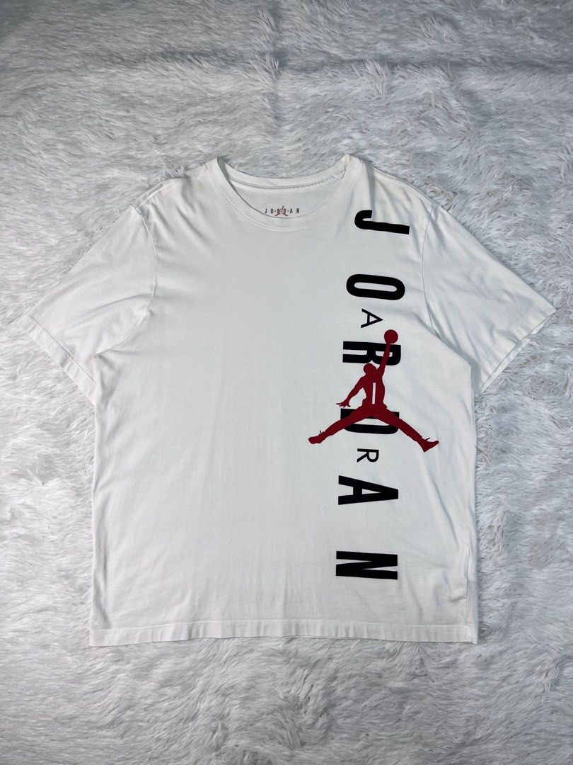 JORDAN (Category: Tshirts & Polo Shirts ) located in Manila. Submitted by bagayanagi11491 (Listing ID 1470588735, Image 1). Description: Excellent Condition Size: L-XL Dimes: 23x29 Issue: None .