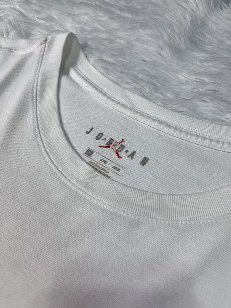 JORDAN (Category: Tshirts & Polo Shirts ) located in Manila. Submitted by bagayanagi11491 (Listing ID 1470588735, Image 3). Description: Excellent Condition Size: L-XL Dimes: 23x29 Issue: None .