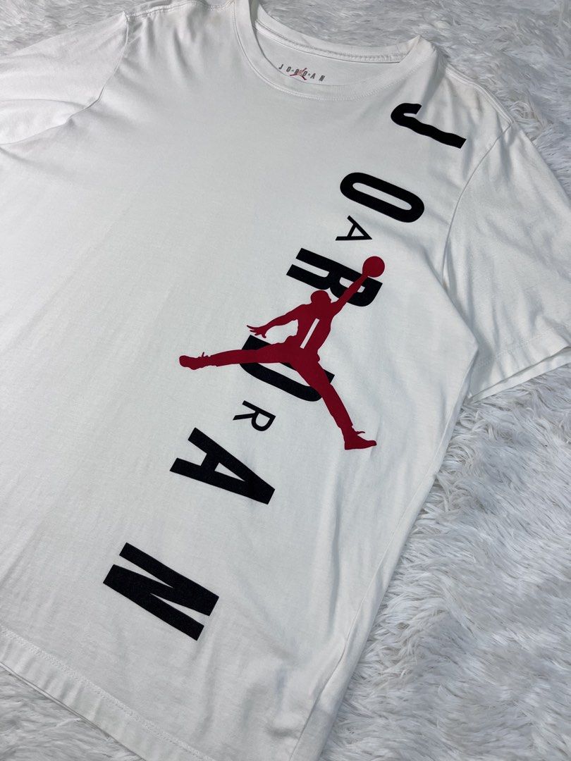 JORDAN (Category: Tshirts & Polo Shirts ) located in Manila. Submitted by bagayanagi11491 (Listing ID 1470588735, Image 2). Description: Excellent Condition Size: L-XL Dimes: 23x29 Issue: None .