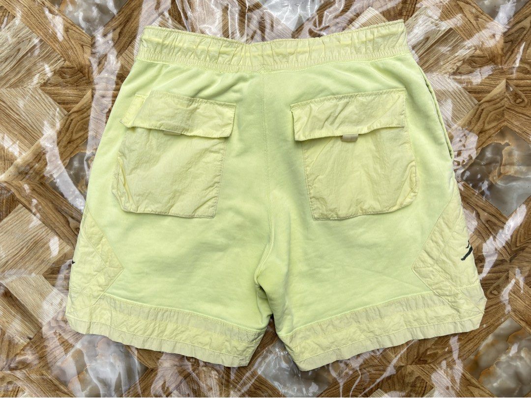 Jordan Multipocket Lime Shorts (Category: Shorts) located in Davao. Submitted by workmensph (Listing ID 1470711311, Image 2). Description: Waist: 34-36” Length: 19” Very Good Condition.