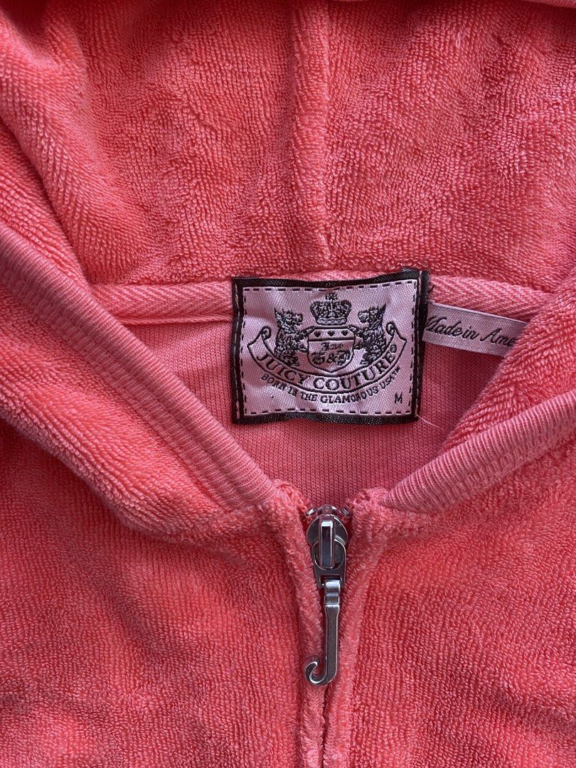 Juicy Couture Velvet Jacket (Category: Coats, Jackets and Outerwear) located in Davao. Submitted by workmensph (Listing ID 1470717488, Image 3). Description: Size Small - Medium Width: 17” Length: 23” Excellent Condition .