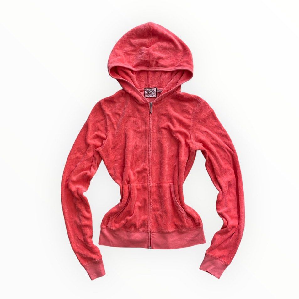 Juicy Couture Velvet Jacket (Category: Coats, Jackets and Outerwear) located in Davao. Submitted by workmensph (Listing ID 1470717488, Image 1). Description: Size Small - Medium Width: 17” Length: 23” Excellent Condition .