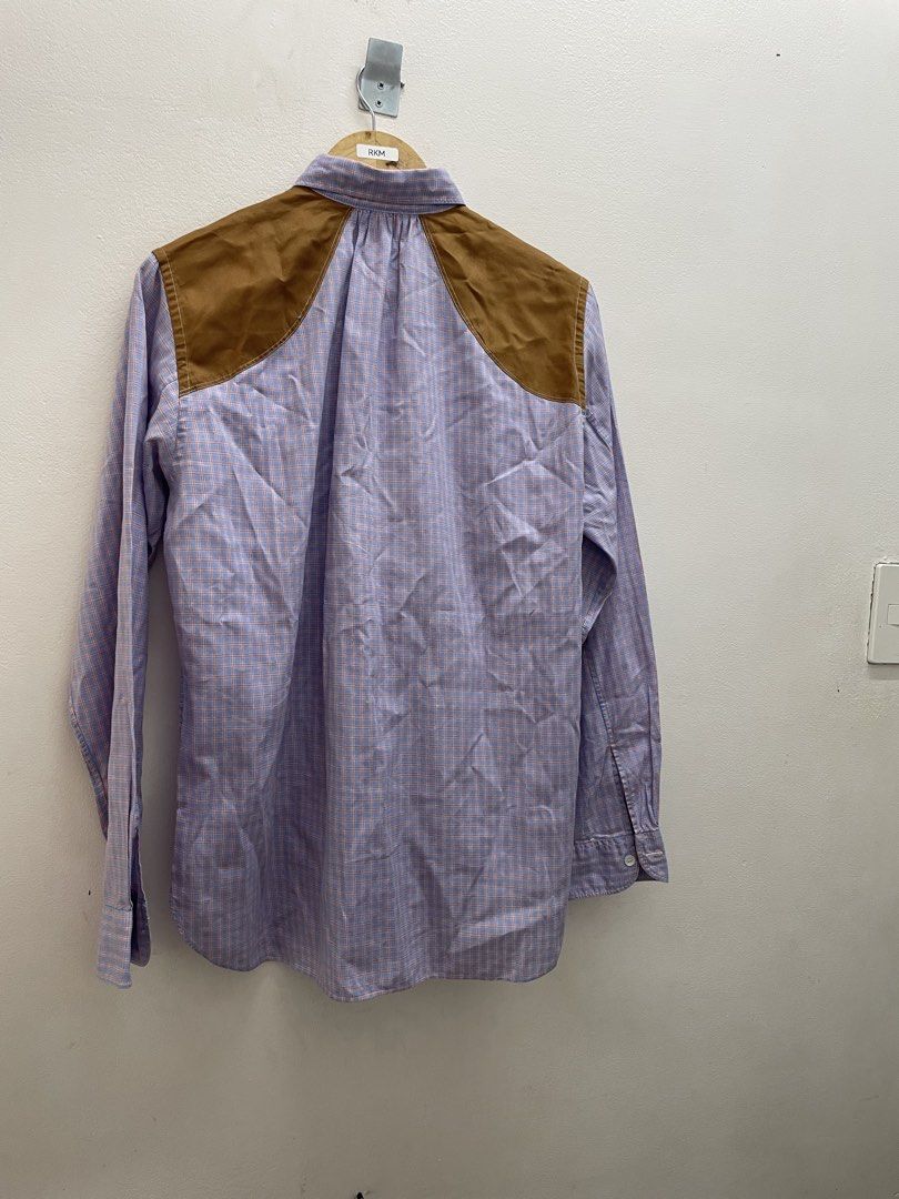 Junya Watanabe MEN gingham yoked button down (Category: Formal Shirts) located in Manila. Submitted by rm0330 (Listing ID 1470600938, Image 2). Description: Junya Watanabe gingham yoked button down .