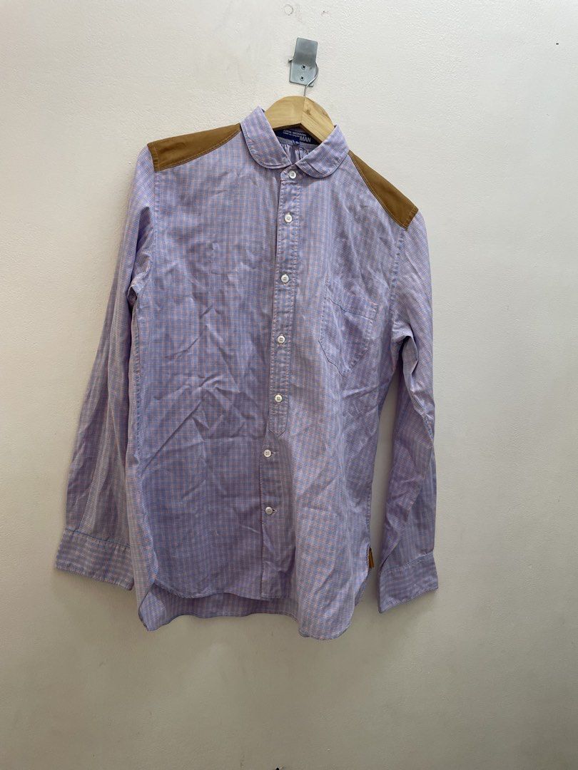 Junya Watanabe MEN gingham yoked button down (Category: Formal Shirts) located in Manila. Submitted by rm0330 (Listing ID 1470600938, Image 1). Description: Junya Watanabe gingham yoked button down .