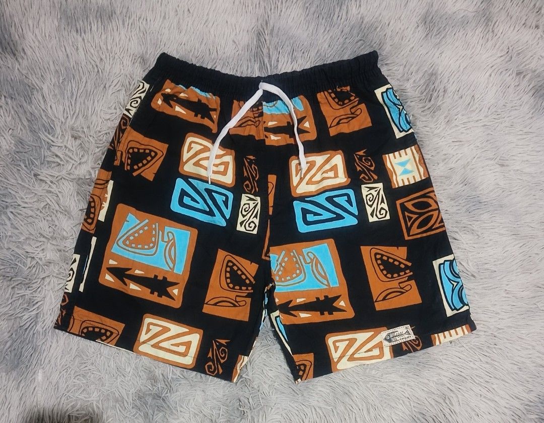 KANG-PLA TRIBAL TIKI BEACH SHORT (Category: Shorts) located in Davao. Submitted by nevar07 (Listing ID 1470645657, Image 1). Description: SIZE WAIST: 30-34 LENGTH: 18.5 OPEN LEG: 11.5 WITH 2 POCKET ELASTIC WAISTBAND EXCELLENT CONDITION ALMOST NEW NO ISSUE DM TO PURCHASE 📥 𝐑𝐄𝐌𝐈𝐍𝐃𝐄𝐑: •𝐂𝐨𝐥𝐨𝐫 𝐦𝐚𝐲 𝐯𝐚𝐫𝐲 𝐝𝐮𝐞 𝐨𝐟 𝐭𝐡𝐞 𝐥𝐢𝐠𝐡𝐭𝐢𝐧𝐢𝐧𝐠 •𝐀𝐥𝐥 𝐢𝐭𝐞𝐦𝐬 𝐚𝐫𝐞 𝐭𝐡𝐫𝐢𝐟𝐭𝐞𝐝/𝐟𝐫𝐨m 𝐮𝐤𝐚𝐲 𝐛𝐚𝐥𝐞. 𝐋𝐢𝐦𝐢𝐭 𝐚𝐧𝐝 𝐩