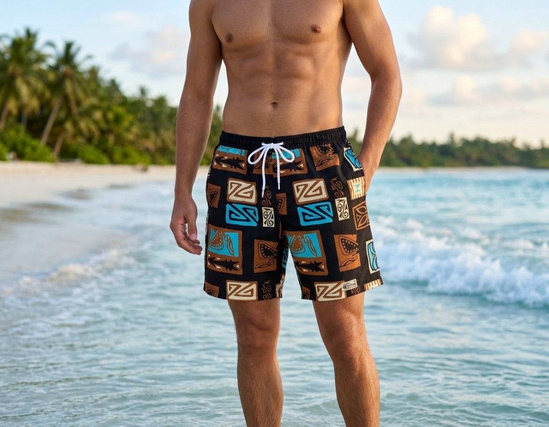 KANG-PLA TRIBAL TIKI BEACH SHORT (Category: Shorts) located in Davao. Submitted by nevar07 (Listing ID 1470645657, Image 3). Description: SIZE WAIST: 30-34 LENGTH: 18.5 OPEN LEG: 11.5 WITH 2 POCKET ELASTIC WAISTBAND EXCELLENT CONDITION ALMOST NEW NO ISSUE DM TO PURCHASE 📥 𝐑𝐄𝐌𝐈𝐍𝐃𝐄𝐑: •𝐂𝐨𝐥𝐨𝐫 𝐦𝐚𝐲 𝐯𝐚𝐫𝐲 𝐝𝐮𝐞 𝐨𝐟 𝐭𝐡𝐞 𝐥𝐢𝐠𝐡𝐭𝐢𝐧𝐢𝐧𝐠 •𝐀𝐥𝐥 𝐢𝐭𝐞𝐦𝐬 𝐚𝐫𝐞 𝐭𝐡𝐫𝐢𝐟𝐭𝐞𝐝/𝐟𝐫𝐨m 𝐮𝐤𝐚𝐲 𝐛𝐚𝐥𝐞. 𝐋𝐢𝐦𝐢𝐭 𝐚𝐧𝐝 𝐩