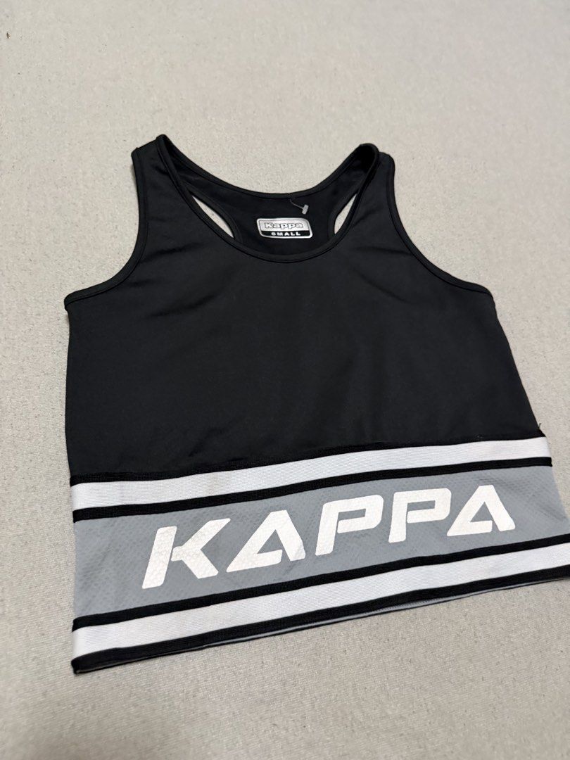 Kappa Sports Bra (Category: Activewear) located in Bulacan. Submitted by sanjisthrift (Listing ID 1470652467, Image 2). Description: Size Small Width 15 Length 17 Excellent Condition 9/10.