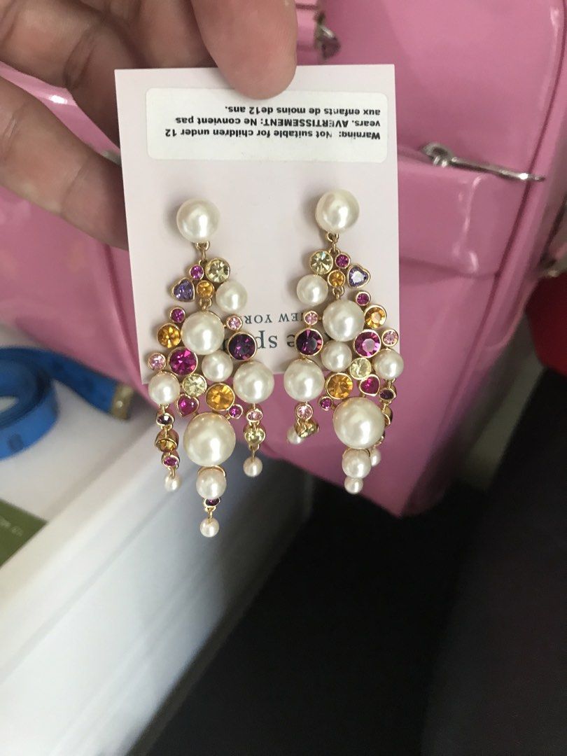 Kate spade (Category: Earrings) located in Balete No 2. Submitted by troyesybang (Listing ID 1470595262, Image 2). Description: OG Kate spade big earring.