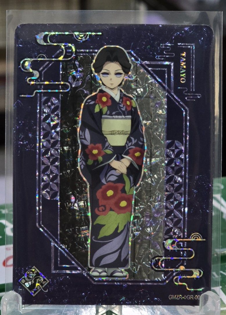 Kayou Demon Slayer Infinity Castle GR Parallel (Category: Raw Singles) located in Bulacan. Submitted by benisell (Listing ID 1470579983, Image 1). Description: Gold Rare Blood Shadow Card.