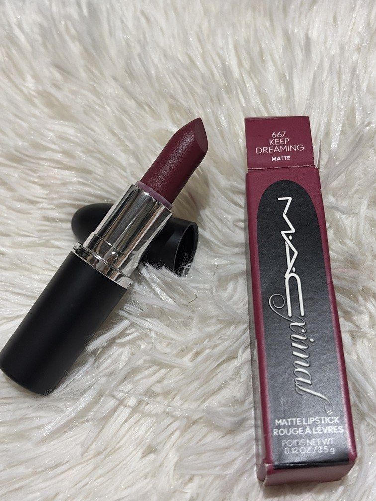 KEEP DREAMING Macximal Matte Lipstick (Category: Makeup) located in Pugo. Submitted by caztraine (Listing ID 1470686655, Image 1). Description: 10pcs left.