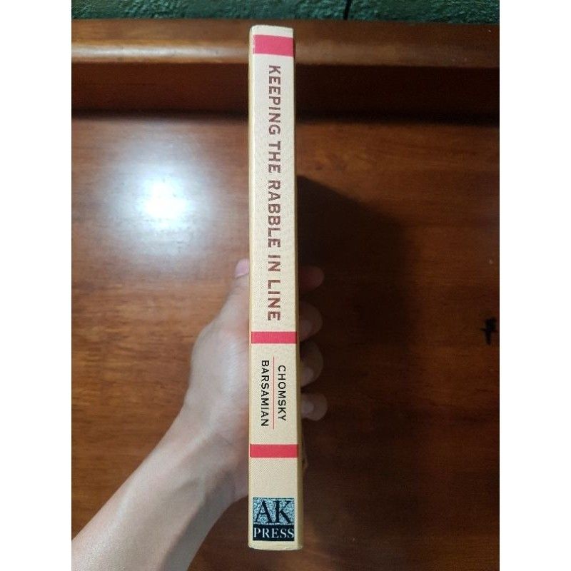 Keeping the Rabble in Line by Noam Chomsky (Category: Storybooks) located in La Carlota. Submitted by brightdragon_891870 (Listing ID 1470662110, Image 3). Description: From one of the world's most formidable political cartographers, Noam Chomsky, a map to the emerging global economic regime. He outlines his views on a wide range of issues, including health care, global warming and more. Note: This is a used book - As such, it may show signs of w