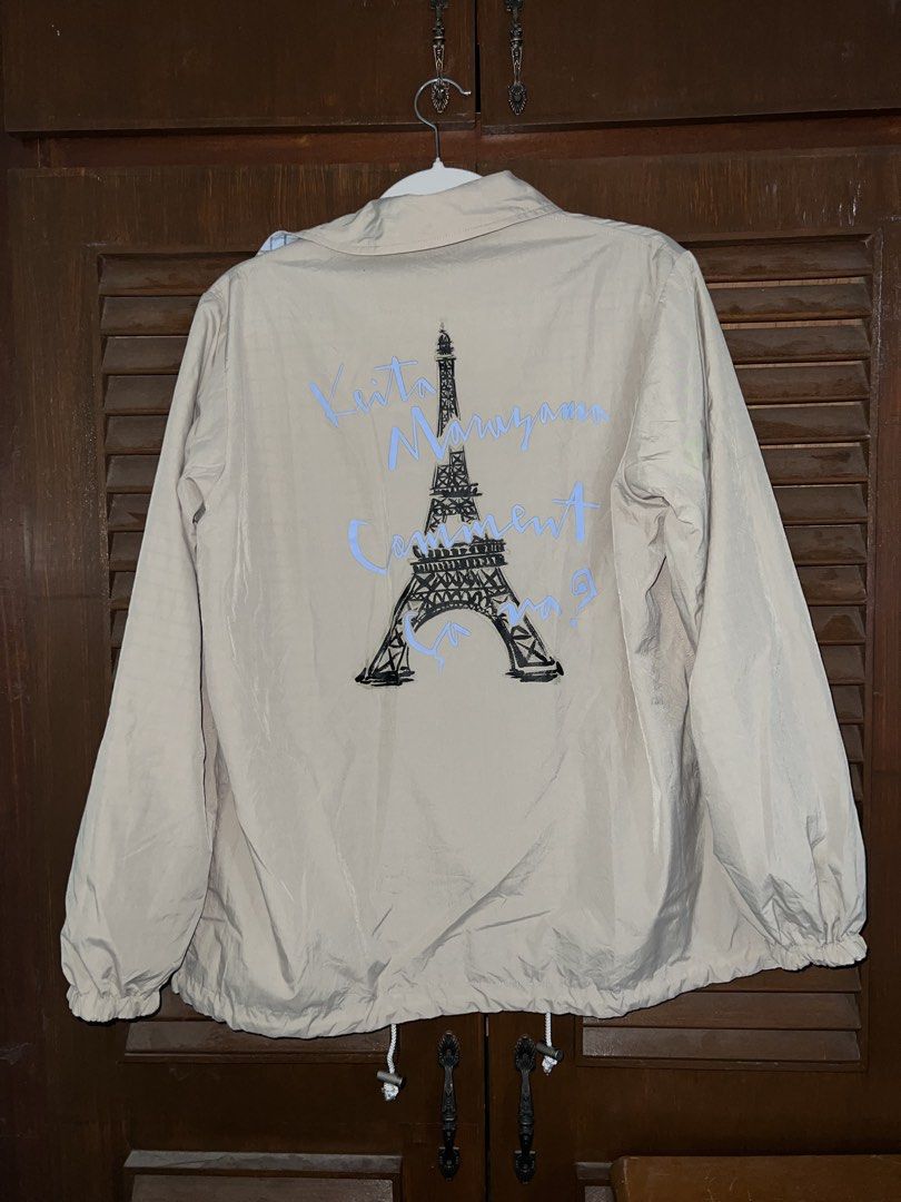 Keita Maruyama Reversible Coach Jacket Men (Category: Coats, Jackets and Outerwear) located in San Jacinto. Submitted by rex_finds (Listing ID 1470640416, Image 2). Description: Keita Maruyama Reversible Coach Jacket 100% Authentic 💯💯💯 Size: Large Dime: 17x26 inches Armpit to armpit: 22 inches wide Like new condition Made in Japan Price is negotiable Feel free to give a reasonable offer PM for more info.