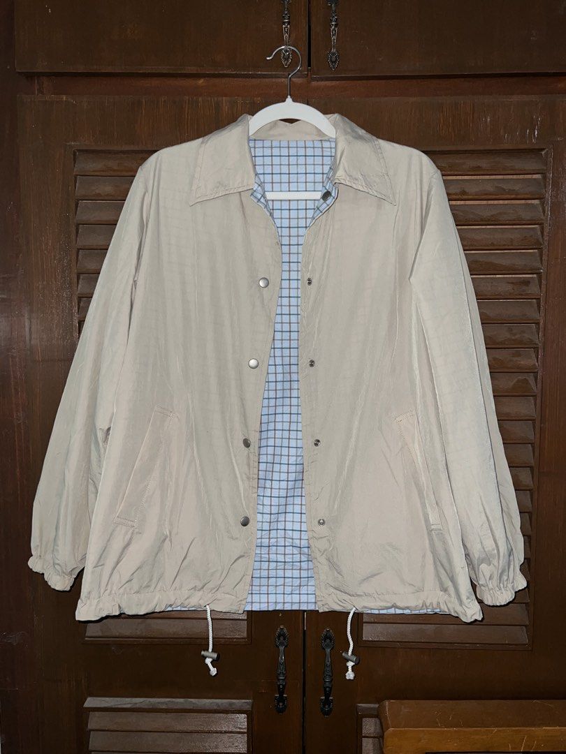 Keita Maruyama Reversible Coach Jacket Men (Category: Coats, Jackets and Outerwear) located in San Jacinto. Submitted by rex_finds (Listing ID 1470640416, Image 3). Description: Keita Maruyama Reversible Coach Jacket 100% Authentic 💯💯💯 Size: Large Dime: 17x26 inches Armpit to armpit: 22 inches wide Like new condition Made in Japan Price is negotiable Feel free to give a reasonable offer PM for more info.