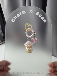 Popmart Pop Bean Keychain, Hobbies & Lifestyle, Stationery & Craft ...