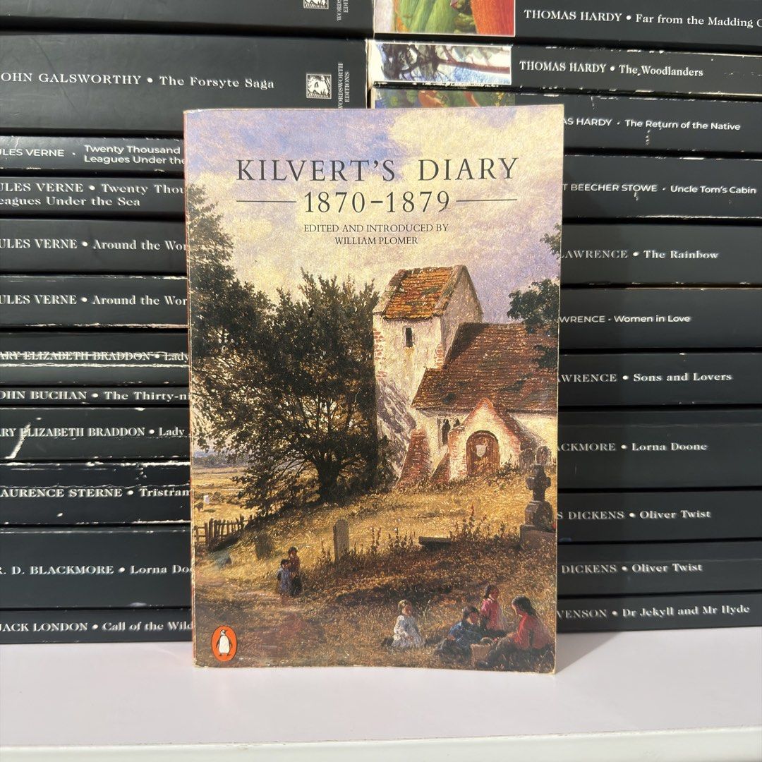Kilvert's Diary 1870-1879 Edited by William Plomer (Category: Storybooks) located in Lingayen. Submitted by readwjane (Listing ID 1470705907, Image 1). Description: - Title: Kilvert's Diary (1870-1879) - Editor: William Plomer - Edition: Classic Penguin paperback with art cover - Condition: Good, spine and pages fully intact - Perfect for: History and literature enthusiasts.