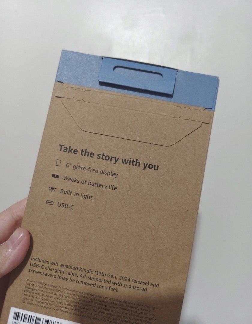 Kindle Basic 11th Gen 2024 (Black) (Category: Other Stationery & Craft) located in Bacoor. Submitted by bookbelle (Listing ID 1470578588, Image 3). Description: ❗AVAILABLE AS LONG AS LISTED❗ ❗LAST PRICE POSTED❗ Kindle Basic 11th Gen 16GB w/ ads Brand new and sealed ONHAND, READY TO SHIP.