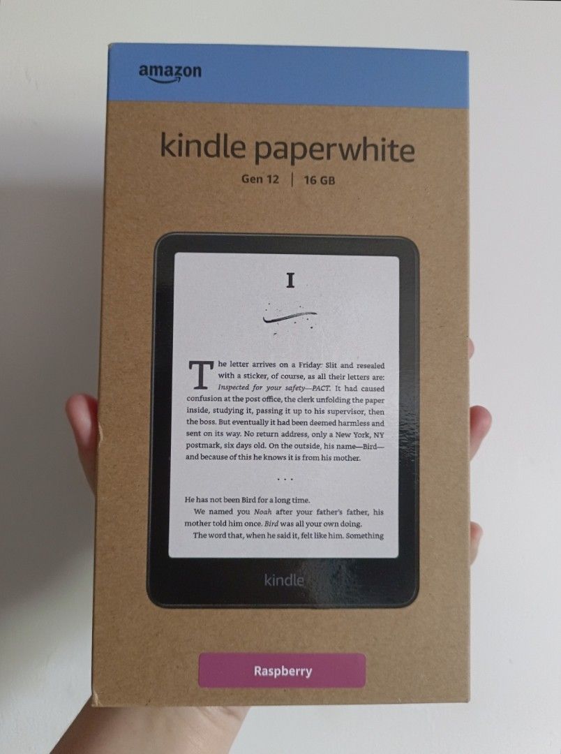 Kindle Paperwhite 12th Gen 2024 (Raspberry) (Category: E-Readers) located in Bacoor. Submitted by bookbelle (Listing ID 1470577079, Image 1). Description: ❗AVAILABLE AS LONG AS LISTED❗ ❗LAST PRICE POSTED❗ Kindle Paperwhite 6 16GB w/ ads Brand new and sealed FOR PREORDER, 3 slots only ETA Nov 8, 2026 onwards Full payment upon reservation.