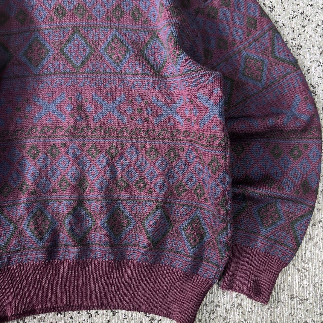knited sweater (Category: Coats, Jackets and Outerwear) located in Baguio. Submitted by secondoption.ph (Listing ID 1470563042, Image 3). Description: Fitting medium-large Length 26 Width 22.5.