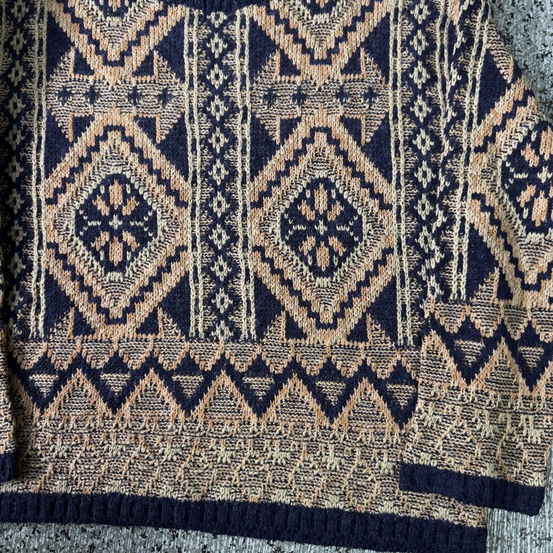 Knited Sweater (Category: Coats, Jackets and Outerwear) located in Baguio. Submitted by secondoption.ph (Listing ID 1470563168, Image 3). Description: Fitting medium Length 22 Width 22.