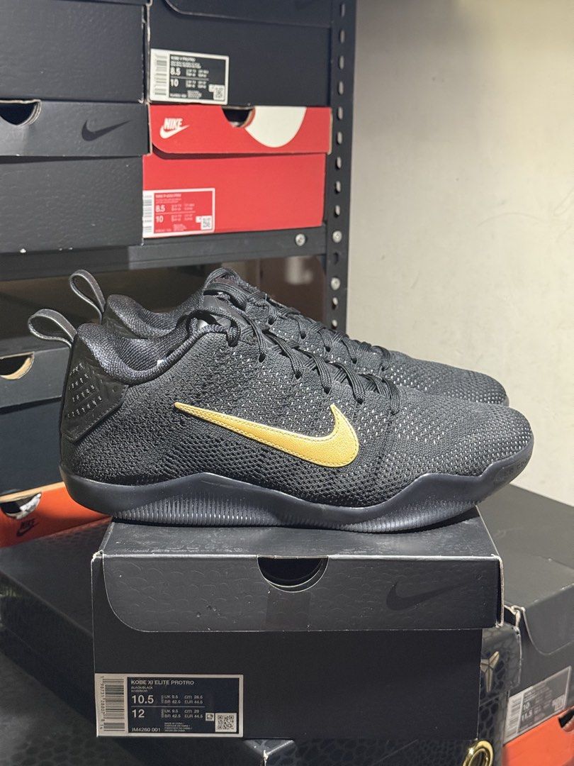 Kobe 11 Fade to Black (Category: Sneakers) located in Pasay City. Submitted by Secret_Retros (Listing ID 1470669998, Image 1). Description: For sale Kobe 11 Fade to Black Size 10.5 mens Used few times With box, receipt and extra lace No hangtag/pin ₱9,999 Pasay.