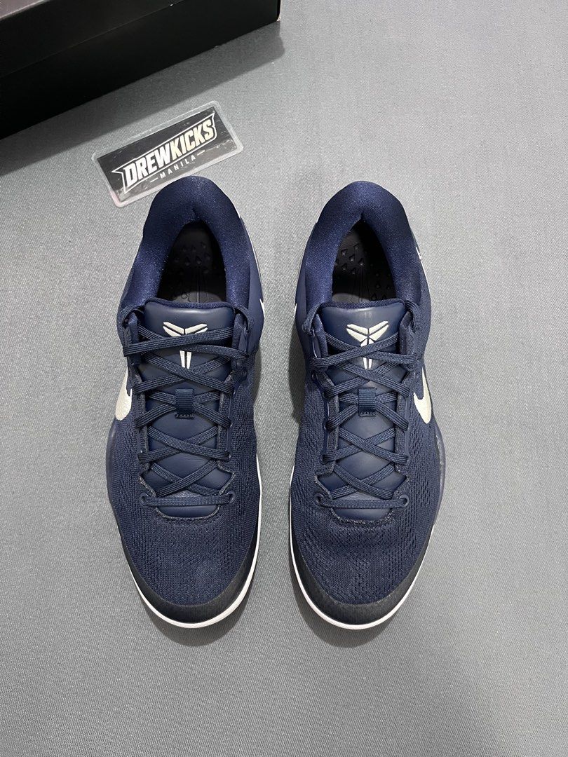 Kobe 8 “College Navy” (Category: Sneakers) located in Caloocan City. Submitted by drewkicksmnl (Listing ID 1470612713, Image 3). Description: F sale | trade Kobe 8 “College Navy” - Size 10 - Used 3x / Complete ₱6,999 Only! (10,895srp) 📍North Caloocan Area IG/Tiktok : @drew.kicksmnl.