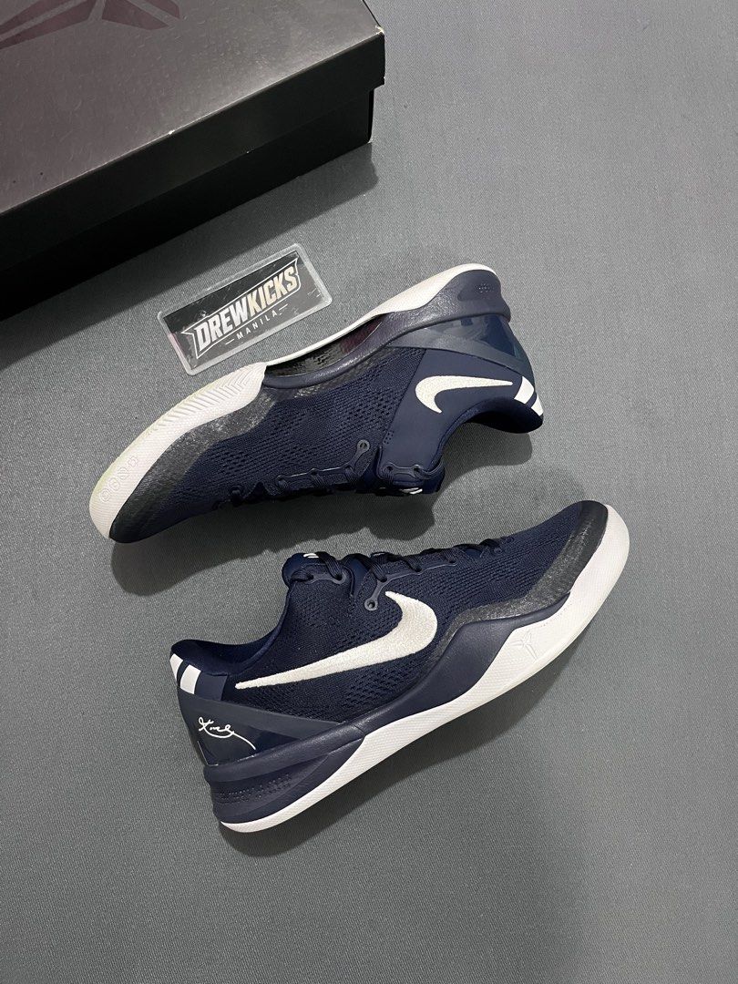 Kobe 8 “College Navy” (Category: Sneakers) located in Caloocan City. Submitted by drewkicksmnl (Listing ID 1470612713, Image 1). Description: F sale | trade Kobe 8 “College Navy” - Size 10 - Used 3x / Complete ₱6,999 Only! (10,895srp) 📍North Caloocan Area IG/Tiktok : @drew.kicksmnl.