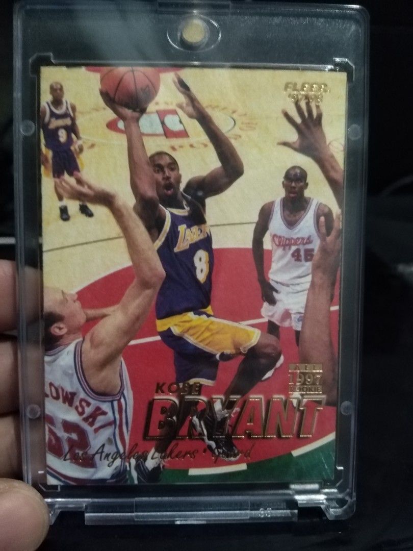 Kobe Bryant 50 (Category: Raw Singles) located in Cavite. Submitted by emilgarcia09 (Listing ID 1470615400, Image 1). Description: Has Minor Stains on the upper part at the back of the card Slab Not Included .
