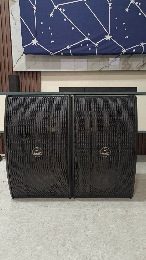 Konzert Speakers with Stands (Category: Soundbars, Speakers & Amplifiers) located in Manila. Submitted by jhayceerel (Listing ID 1470708964, Image 1). Description: •Konzert KS-755V - 12" 3-way Bass Reflex Speaker - 650W Max. (Horn Tweeter) •Konzert Speaker Stand SS7S (6'2 ft, 25kg capacity) Negotiable. PM lang po! ✔️ 100% WORKING & IN GOOD CONDITION ✔️ WHAT YOU SEE IS WHAT YOU GET ✔️ TEST ALL YOU WANT UPON PICK UP ✔️ VIDEO CALL TEST BEFORE SHIPPI