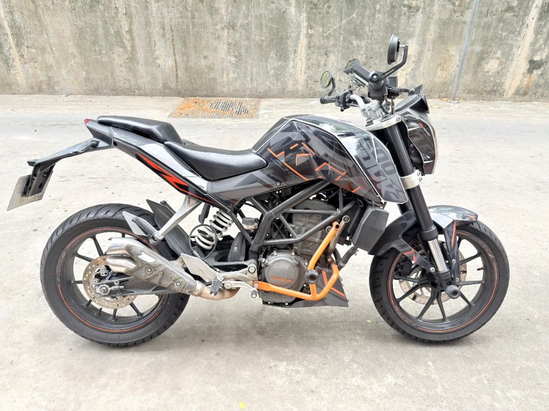 KTM Duke 200 - Zard Exhaust, Motorcycles, Used Motorcycles, Class 2B on ...