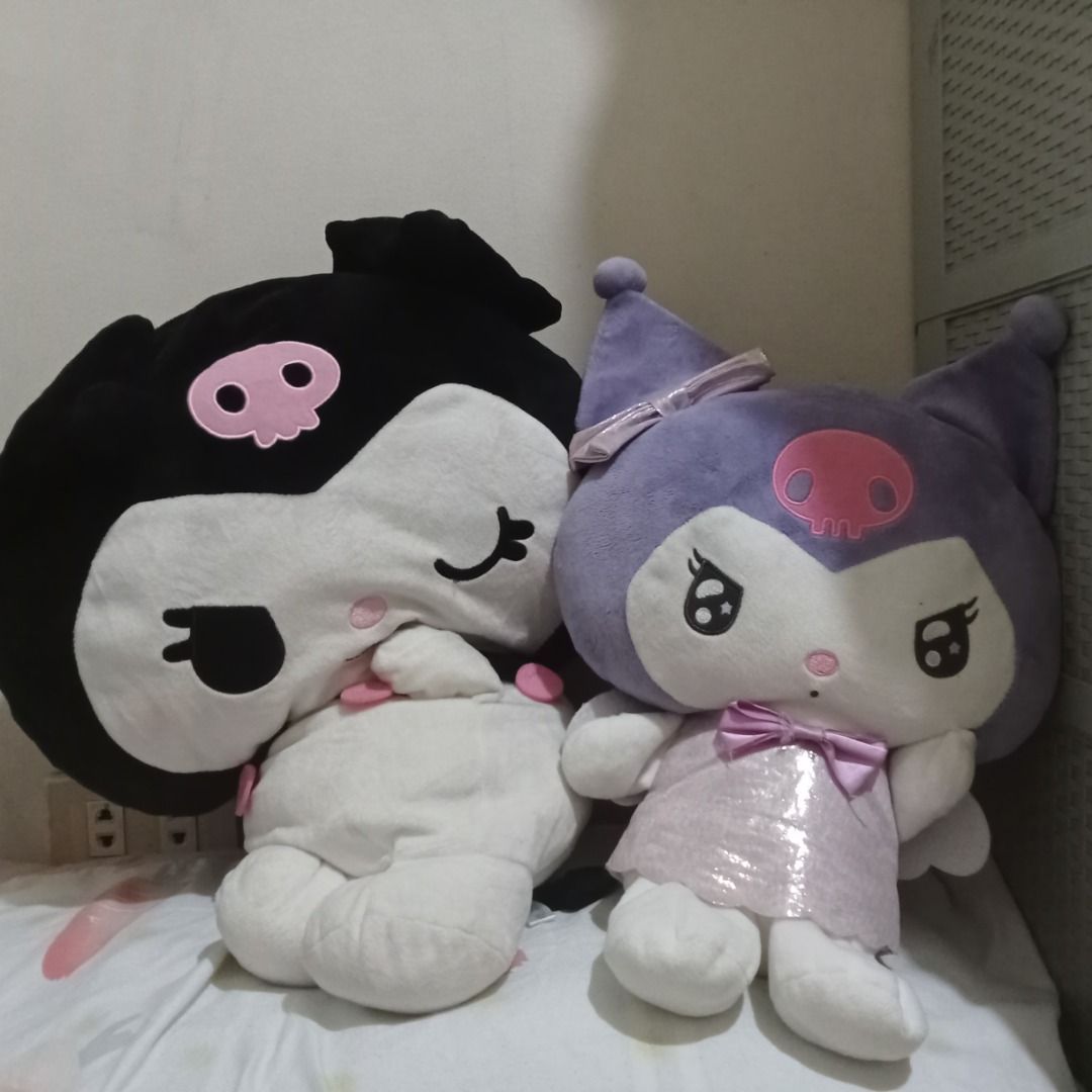 Kuromi Big Plushies Bundle (Category: Plushies & Soft Toys) located in Quezon City. Submitted by trinket_cat (Listing ID 1470614556, Image 1). Description: .