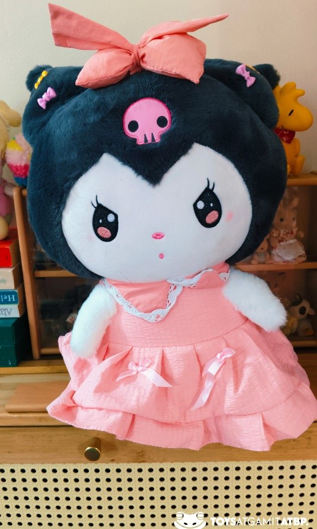 KUROMI PLUSH, 20 INCHES (Category: Plushies & Soft Toys) located in San Pedro. Submitted by normancorpuz621 (Listing ID 1470564717, Image 2). Description: AVAILABLE KUROMI PLUSH(BL) KNOCKOFF ◾FOR O N L Y 380 PhP 📌 ◾SIZE: 20 inches ◾FIRST TO PAY ◾NO LONG RESERVATION ◾NO COD/COP ◾COURIER: J&T, Lalamove, FLASH ◾MOP: BDO, Gcash ◾LOc: San Pedro, Laguna.