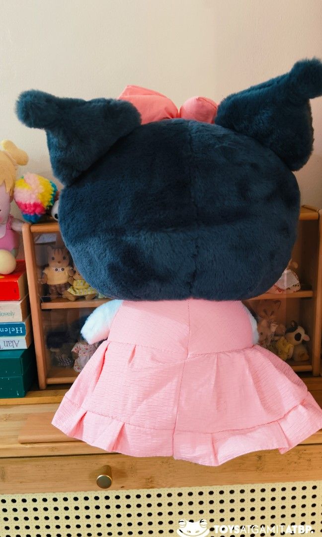 KUROMI PLUSH, 20 INCHES (Category: Plushies & Soft Toys) located in San Pedro. Submitted by normancorpuz621 (Listing ID 1470564717, Image 3). Description: AVAILABLE KUROMI PLUSH(BL) KNOCKOFF ◾FOR O N L Y 380 PhP 📌 ◾SIZE: 20 inches ◾FIRST TO PAY ◾NO LONG RESERVATION ◾NO COD/COP ◾COURIER: J&T, Lalamove, FLASH ◾MOP: BDO, Gcash ◾LOc: San Pedro, Laguna.