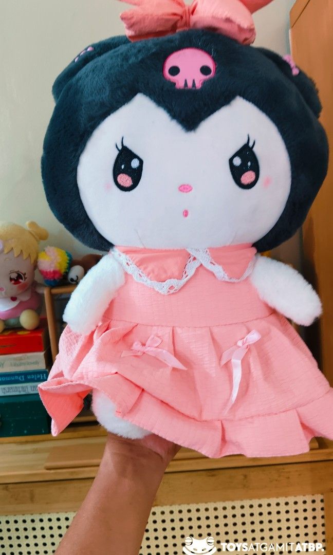 KUROMI PLUSH, 20 INCHES (Category: Plushies & Soft Toys) located in San Pedro. Submitted by normancorpuz621 (Listing ID 1470564717, Image 1). Description: AVAILABLE KUROMI PLUSH(BL) KNOCKOFF ◾FOR O N L Y 380 PhP 📌 ◾SIZE: 20 inches ◾FIRST TO PAY ◾NO LONG RESERVATION ◾NO COD/COP ◾COURIER: J&T, Lalamove, FLASH ◾MOP: BDO, Gcash ◾LOc: San Pedro, Laguna.