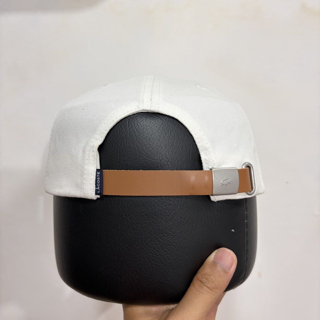 Lacoste (Category: Caps & Hats) located in Santa Rosa. Submitted by gardenofthrifts (Listing ID 1470608945, Image 3). Description: ₱1580 OSFA 10/10 Condition Comment “Mine” below to purchase..
