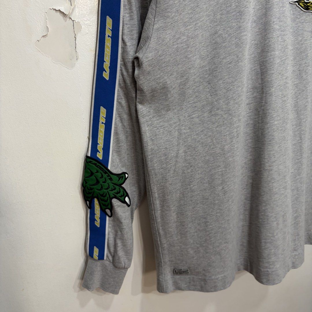 Lacoste (Category: Coats, Jackets and Outerwear) located in Santa Rosa. Submitted by gardenofthrifts (Listing ID 1470610041, Image 3). Description: Shirt ₱1880 M Width: 20.5 Length: 27.5 10/10 Condition Comment “Mine” below to purchase..
