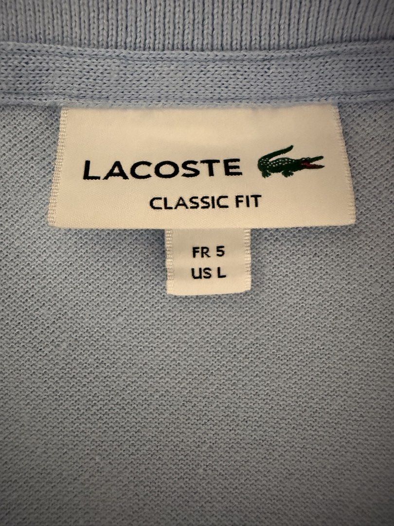 Lacoste (Category: Tshirts & Polo Shirts ) located in Bacolod City. Submitted by nathanielresuma (Listing ID 1470630196, Image 3). Description: Brand new.