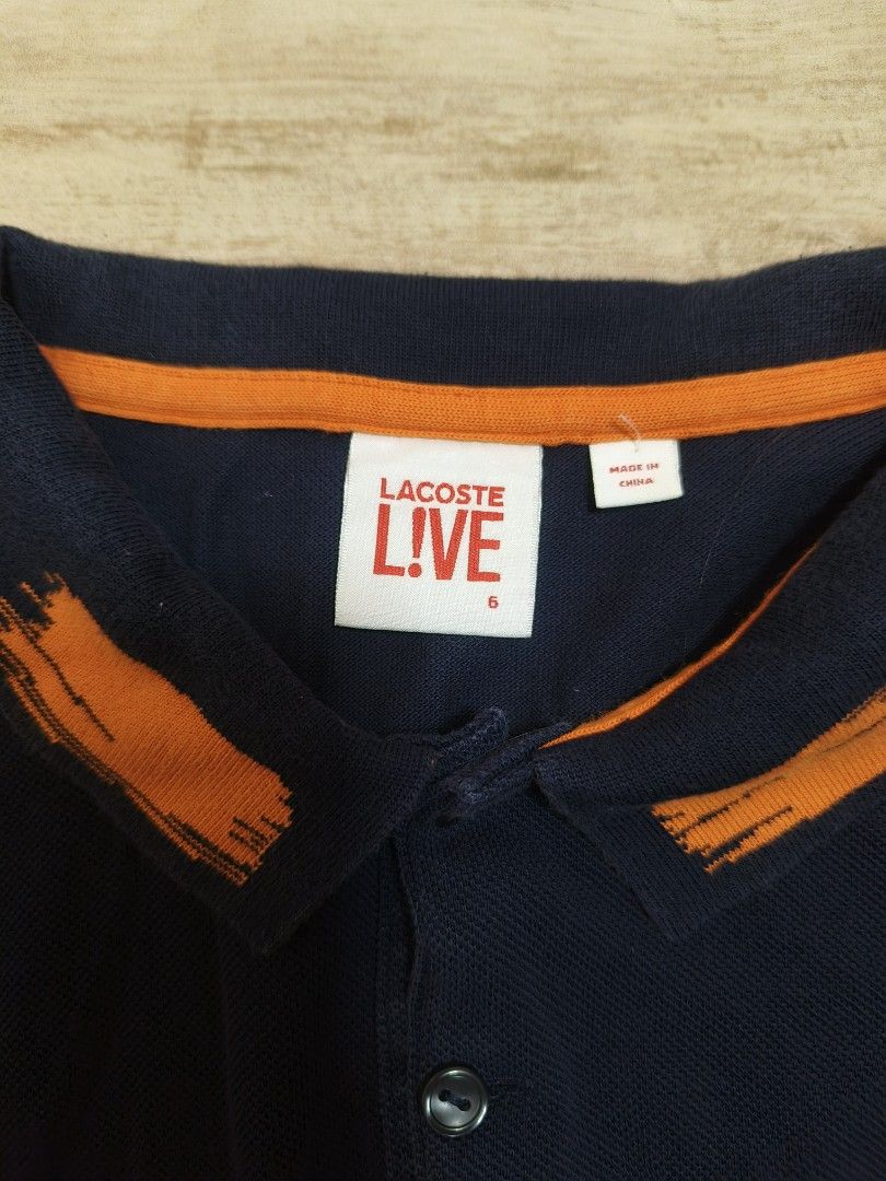 Lacoste live polo shirt (Category: Tshirts & Polo Shirts ) located in Siniloan. Submitted by talktotheroses (Listing ID 1470700423, Image 2). Description: no issue.