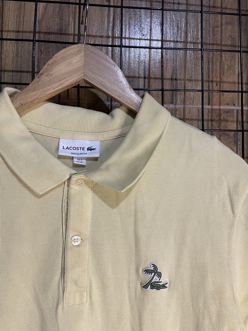 Lacoste palm polo (Category: Tshirts & Polo Shirts ) located in Pateros City. Submitted by toogood.mnl (Listing ID 1470641688, Image 2). Description: Lacoste palm polo W-21 L-29 Need wash Excellent condition .